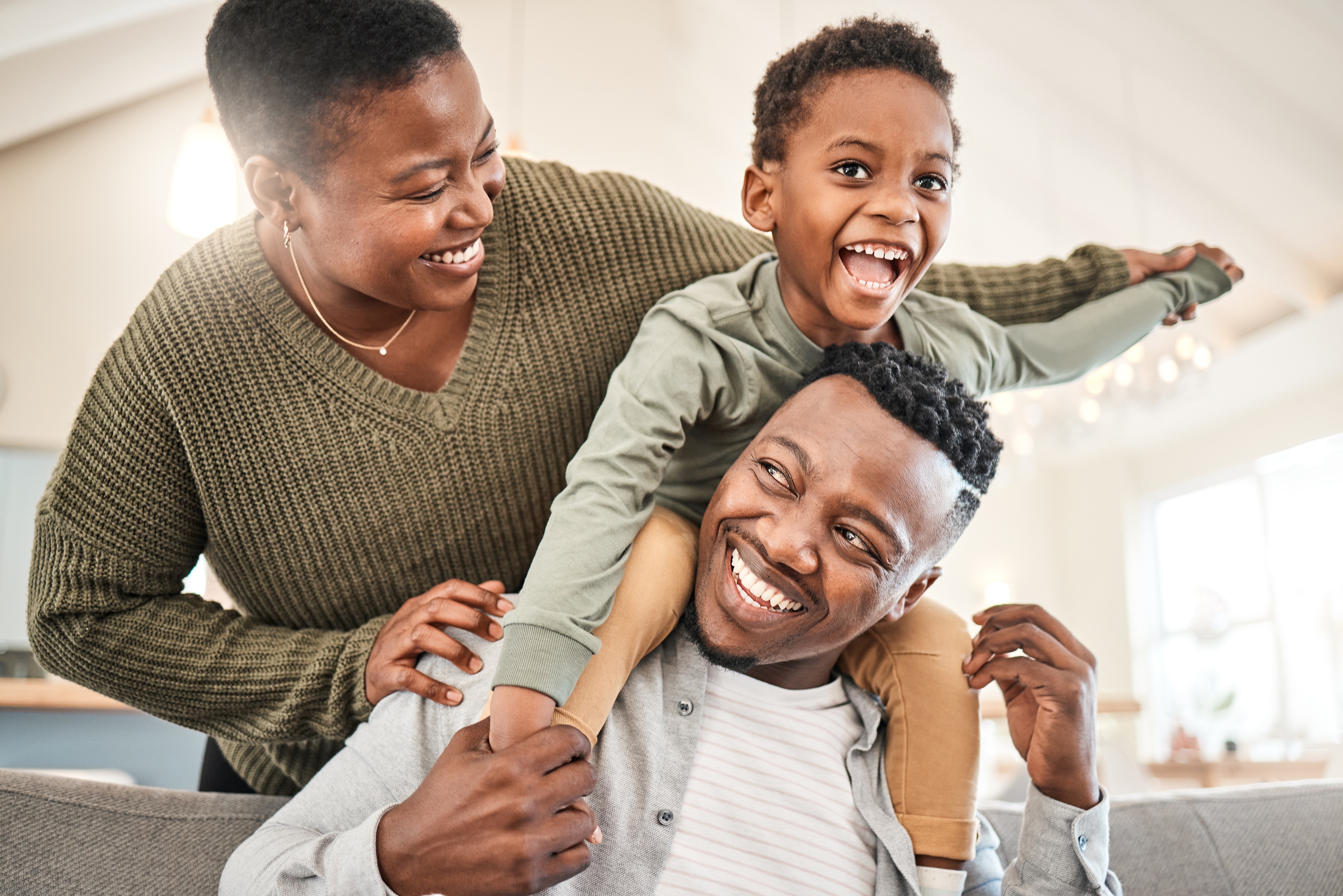Family of three